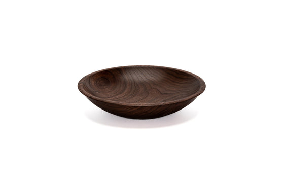 basin bowl in walnut from Andrew Pearce's wooden bowl collection 