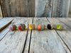 Plush Pumpkin Velvet Acorns