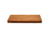 large single square edge cutting board in cherry