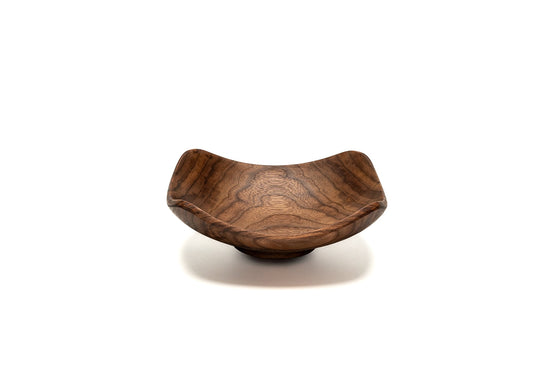 Small Echo (square) Wooden Bowl