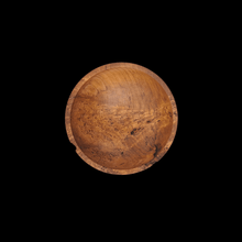  burl bowl made in Vermont Aerostat top view