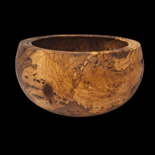  Wooden Burl Bowl Art Eye of the Storm side view