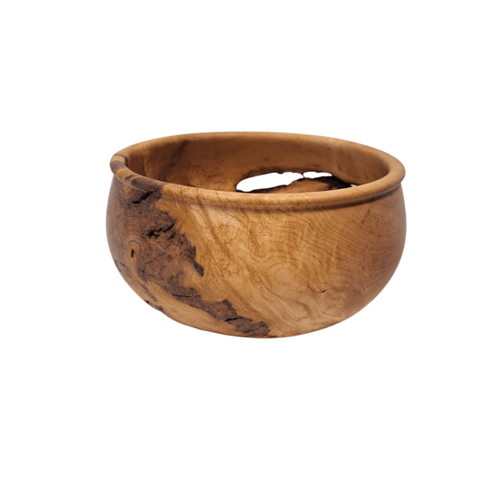 wooden bowl made from a tree rare Burl