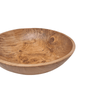 Wood Burl Bowl Art Electric Lake top side view