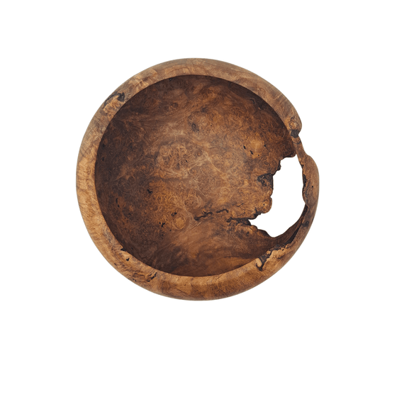 burl bowl made in Vermont