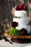 wedding cake stands from Andrew Pearce Bowls