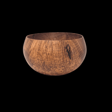  hand carved burl bowl made in vermont side view