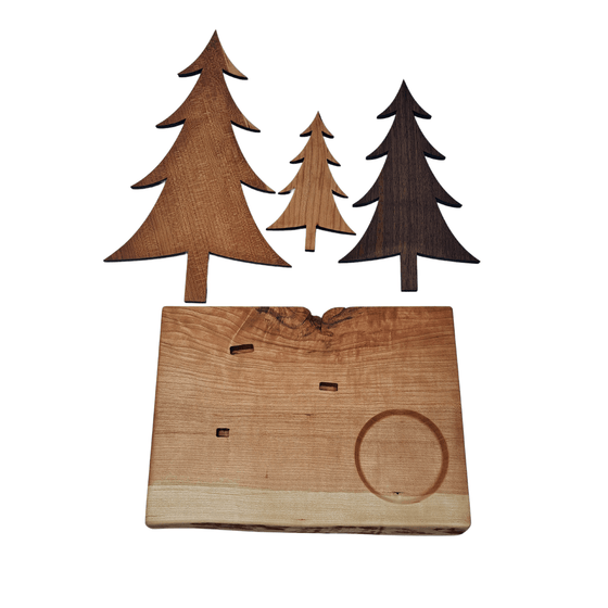 Woodland tree-o candle holder display pieces easy set up