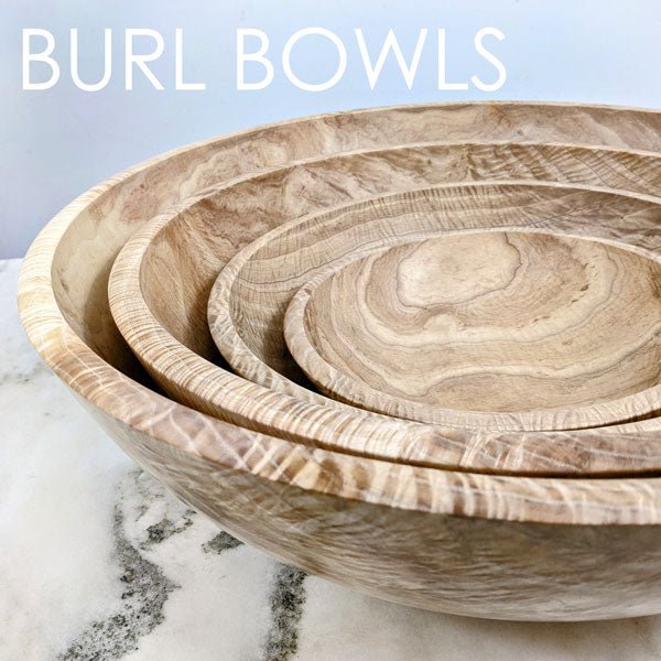  Burl Bowls