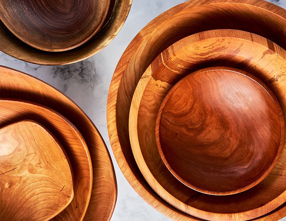  seconds wooden bowls from Andrew Pearce Bowls in Vermont