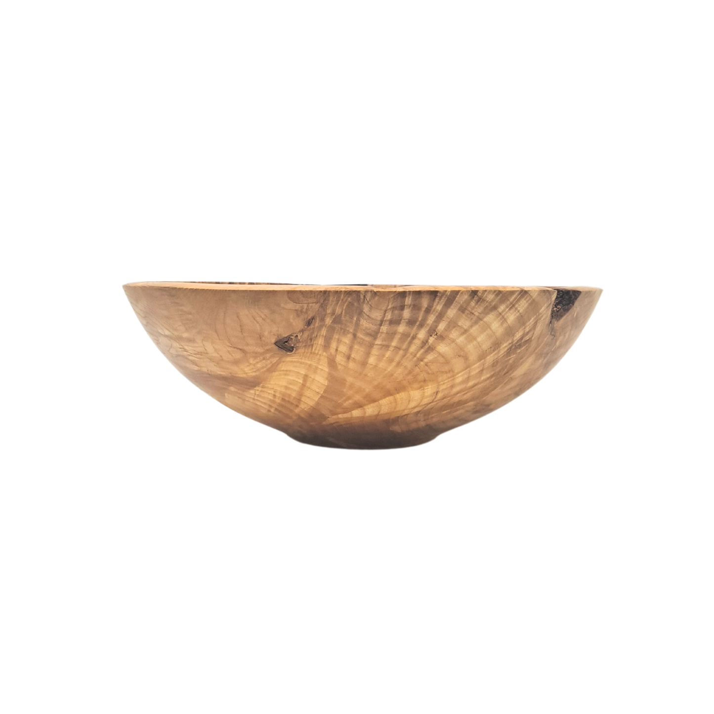 Wooden burl bowl art