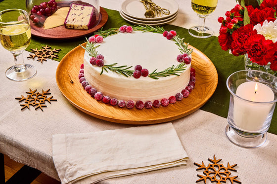 Round Serving Platter & Tray