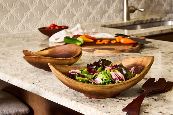 Medium Live Edge (oval) Wooden Bowl