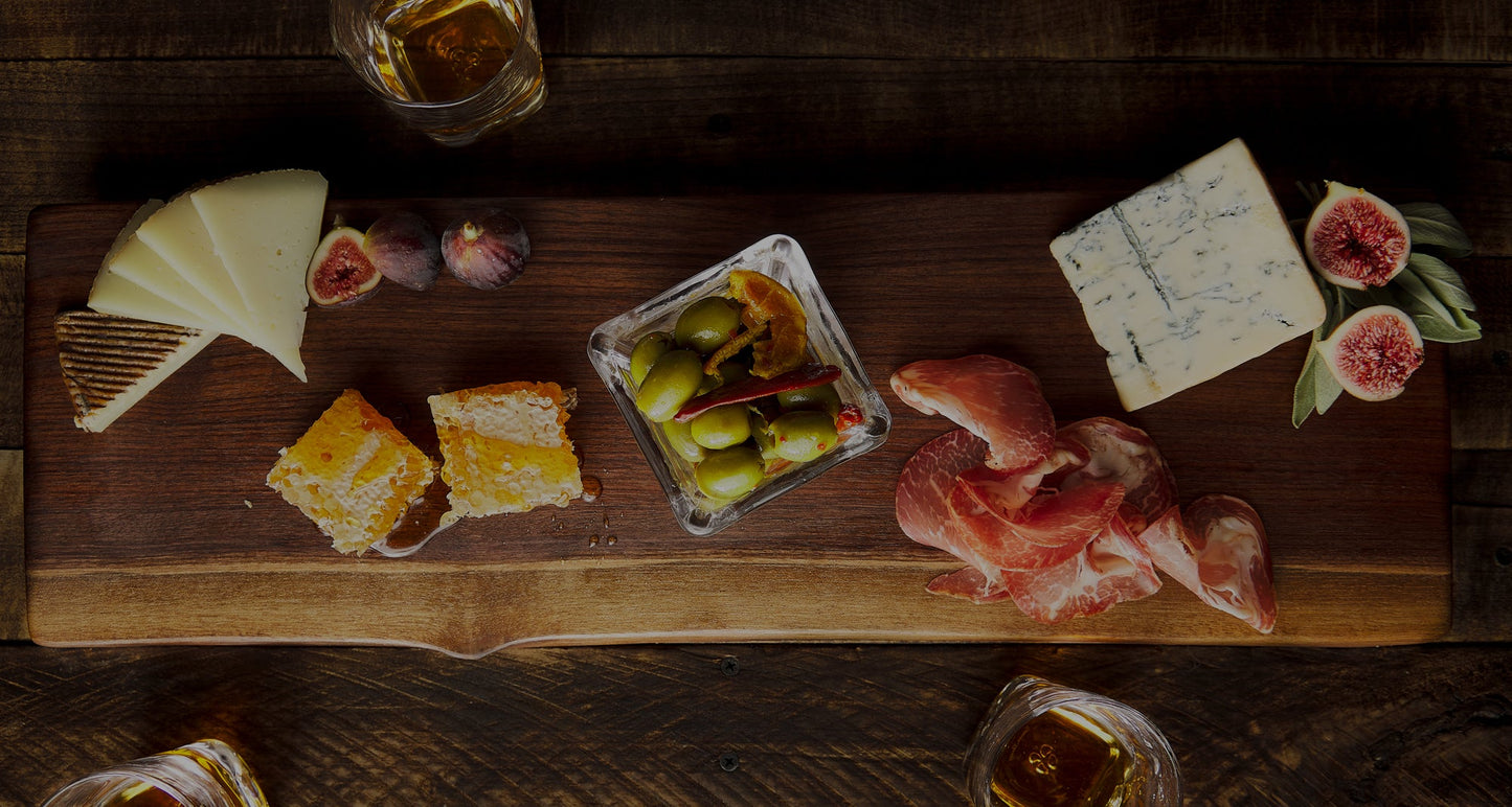 Beautiful charcuterie board by Andrew Pearce Bowls in Hartland VT