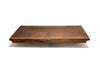 Double Live Edge Thick Wood Cutting Board and Presentation Board in walnut