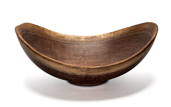 XXL Live Edge (oval) Wooden Bowl - Andrew Pearce Bowls | walnut