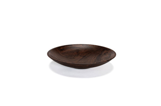 shadow wooden bowl in black walnut