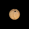 Flower Moon Burl Art Bowl