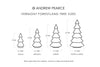 Wooden Tree sizes