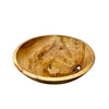 Ash Burl Bowl with Maple Inlay