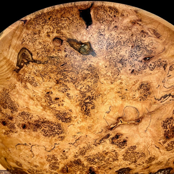 Sandstorm Cherry Burl Bowl
