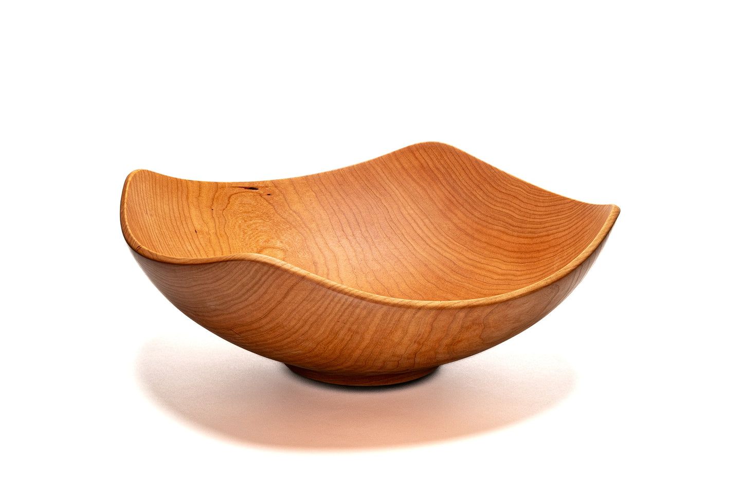 Large Echo (square) Wooden Bowl great for a large Salad Bowl