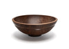 Large Willoughby (round with ridge) Wooden Bowl