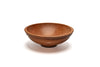 Medium Willoughby (round with ridge) Wooden Bowl in cherry