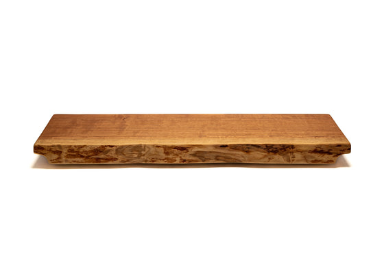 Single Live Edge Thick Wood Cutting Board and Presentation Board