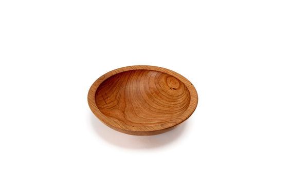 Small Champlain (classic) Wooden Bowl in cherry top view