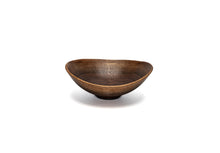  Small Live Edge (oval) Wooden Bowl in walnut