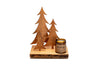VT Woodland Tree-O with candle holder in cherry