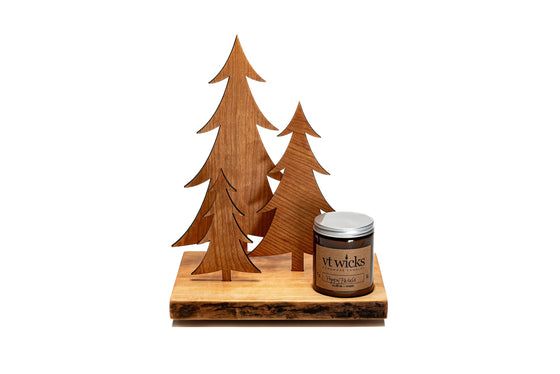 VT Woodland Tree-O shown with candle