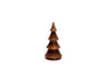 Wooden Tree for home decor hand turned cherry wood shown in the medium size