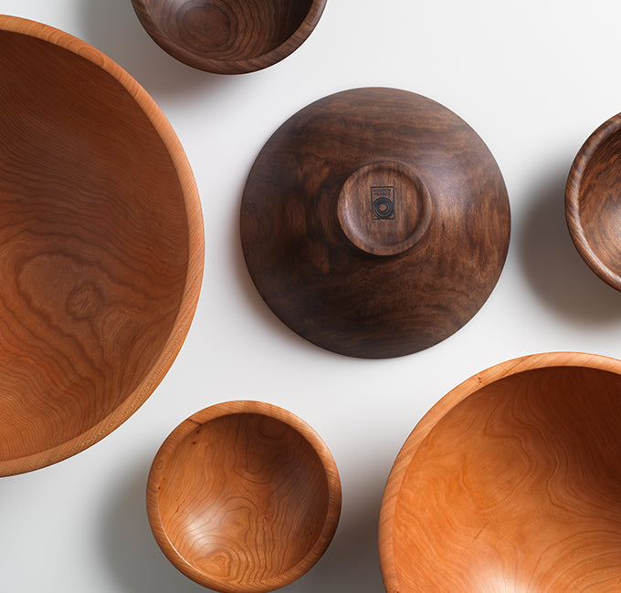 Create your custom gift set today with these beautiful wooden bowls by Andrew Pearce Bowls in Hartland VT