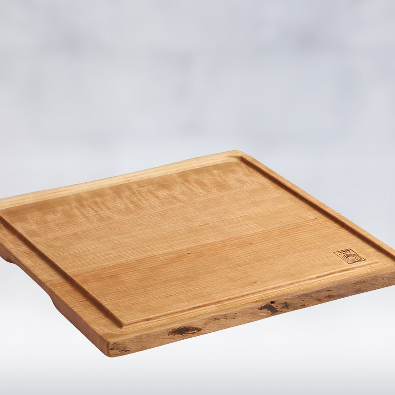 carving board in cherry hardwood by Andrew Pearce Bowls in Hartland VT