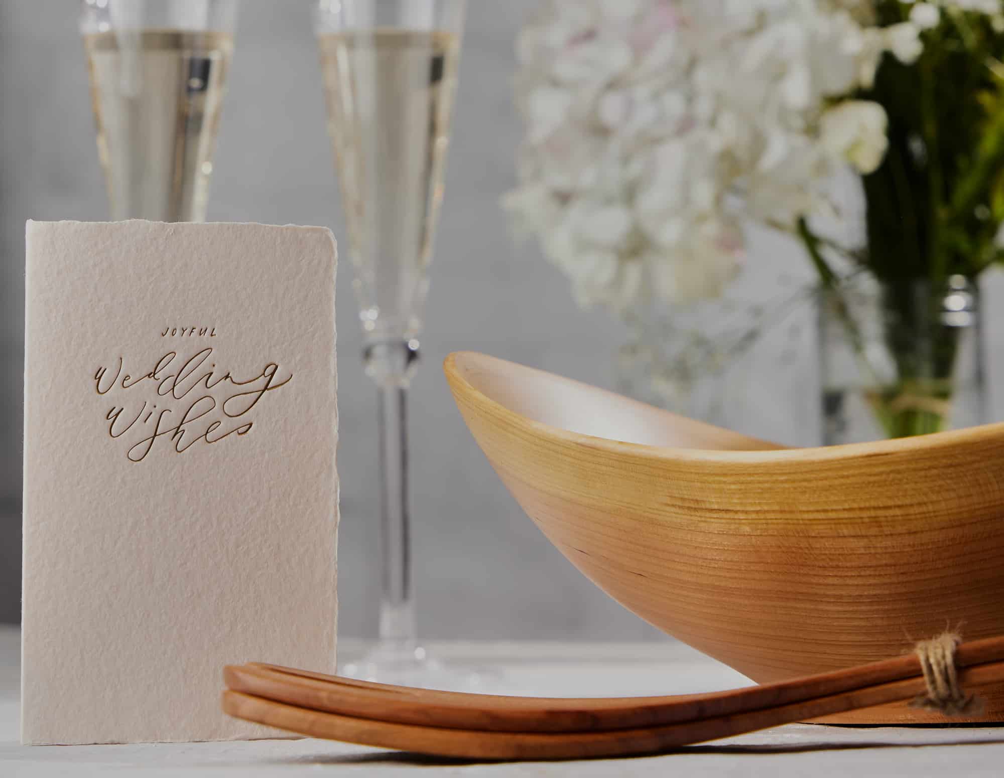 customized wedding gifts from Andrew Pearce Bowls by Andrew Pearce Bowls in Hartland VT