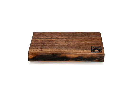 Engraved Walnut wood cutting board