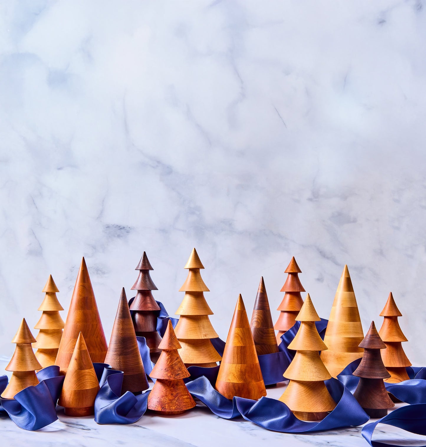 Handmade wooden trees home decor