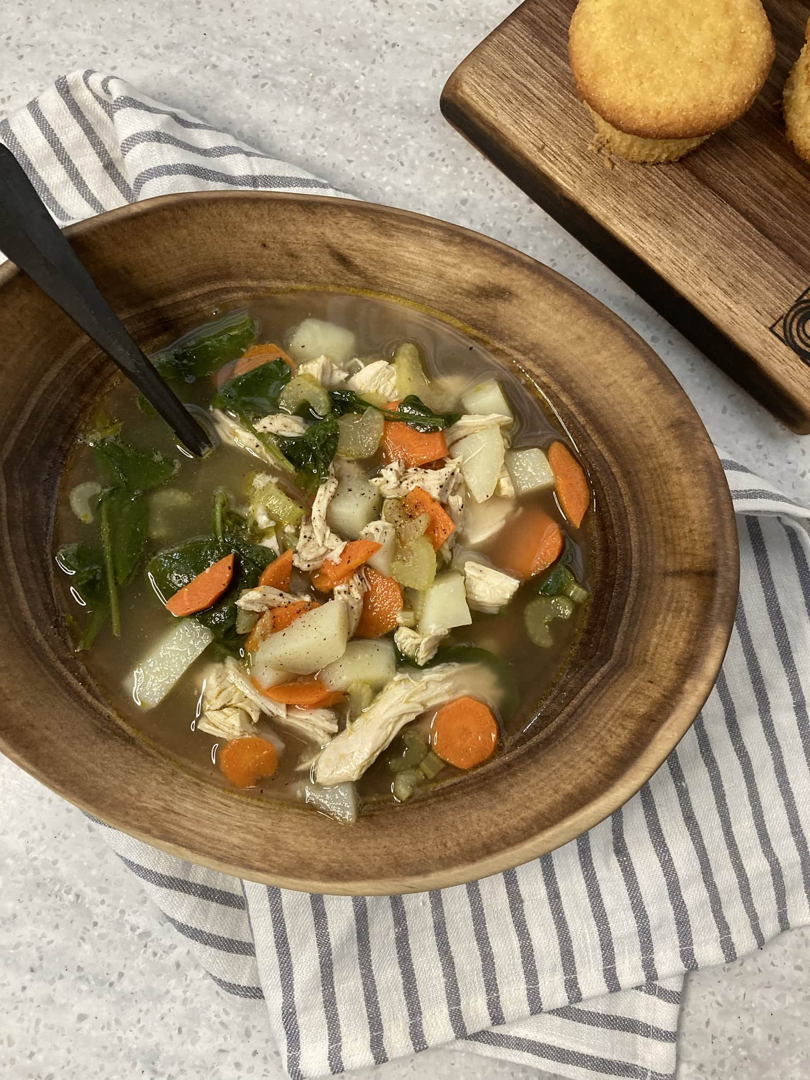 A SMALL BOWL WITH AN ORGANIC STORY