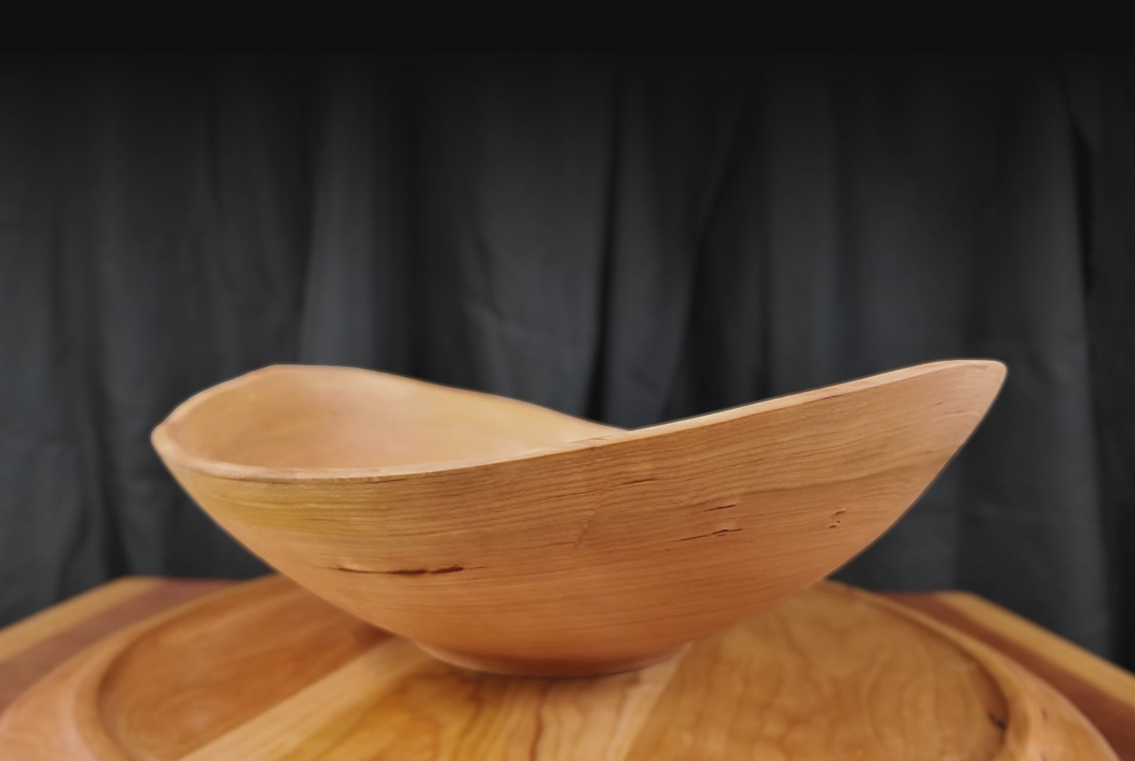Medium Cherry Live Edge Bowl
