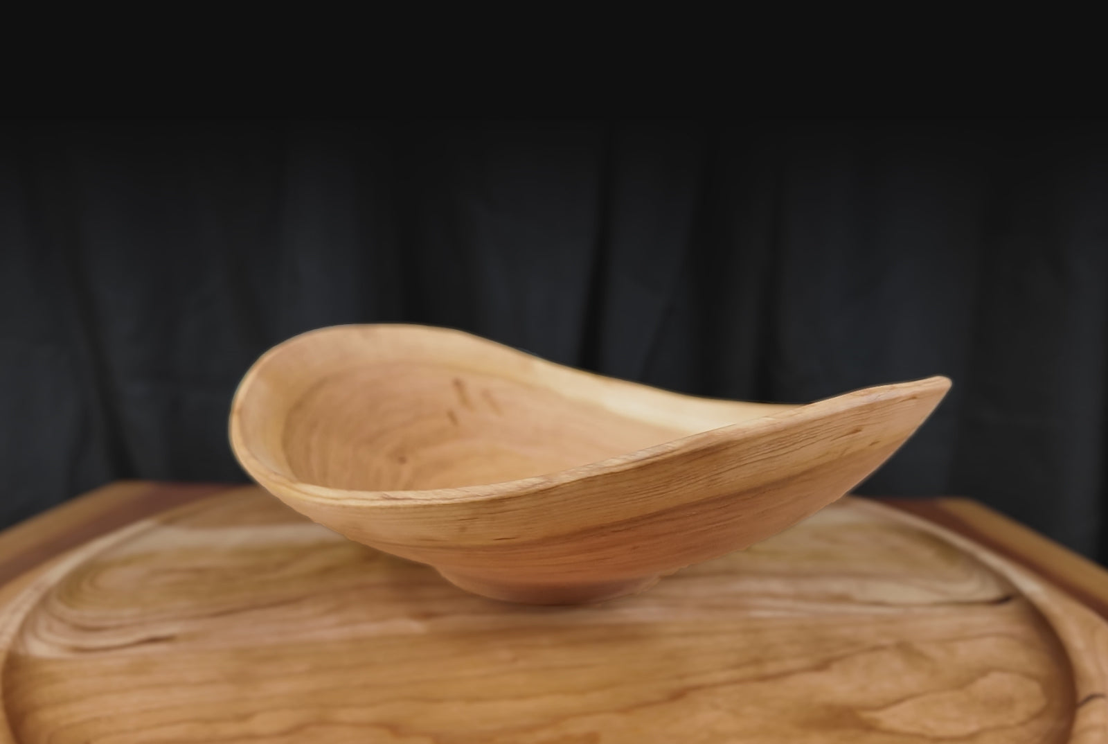 Small Cherry Live Edge Bowl