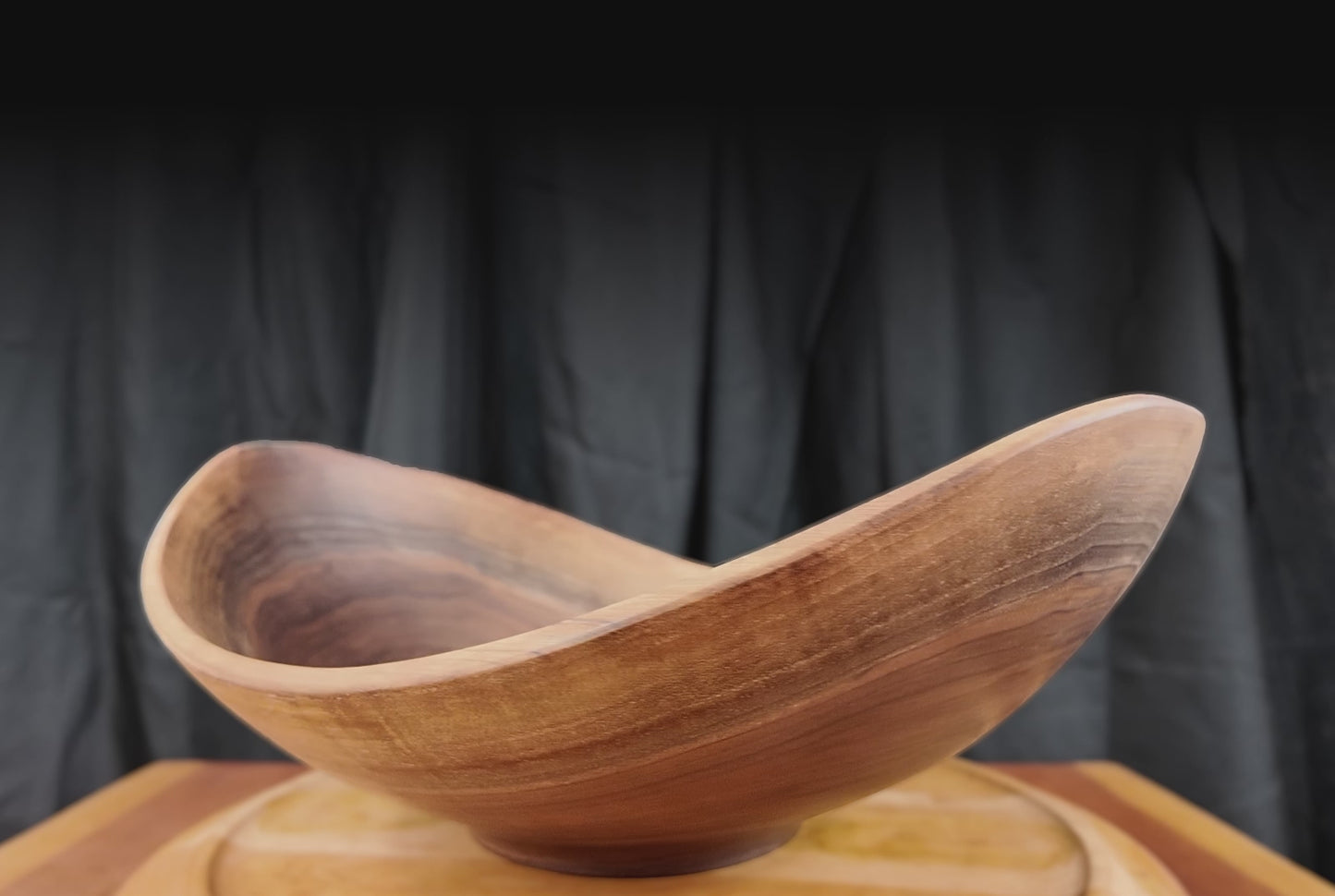 Large Walnut Live Edge Bowl