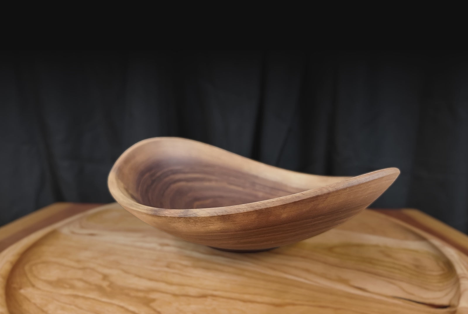 Small Walnut Live Edge Bowl