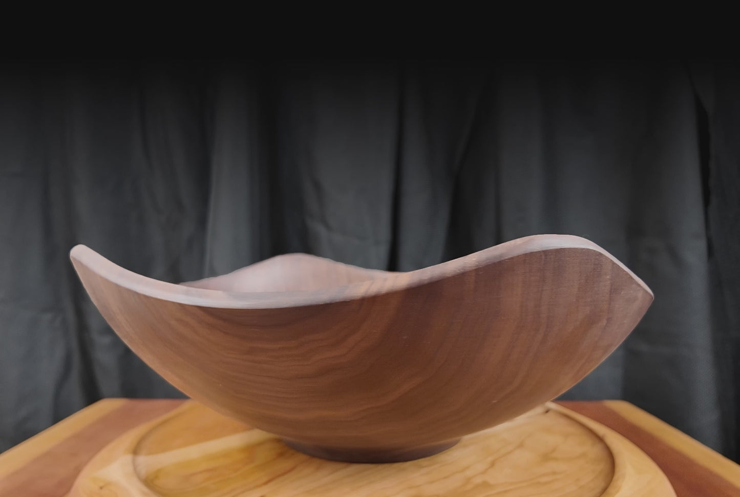 Large Walnut Echo Bowl