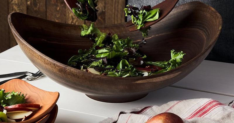  Wooden Salad Bowls