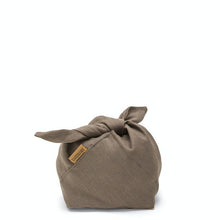  UASHMAMA Linen Bread Bag | dark grey