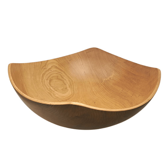 Wooden Bowl Square Echo Style from Andrew Pearce Bowls in Vermont