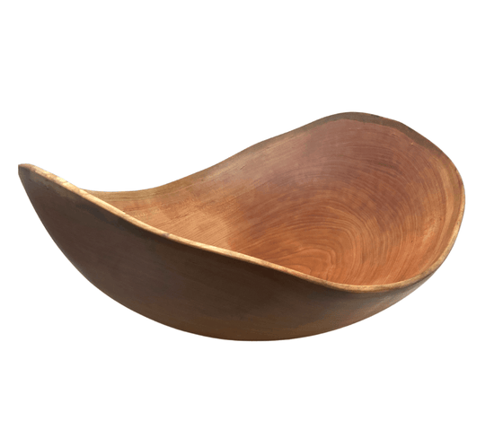 XXL Live Edge (oval) Wooden Bowl - Andrew Pearce Bowls