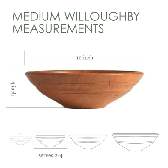 Seconds - Medium Willoughby (round w/ ridge) Bowl